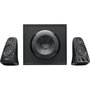 Logitech 980-000402-cr Z623 400 Watt Home Speaker System, 2.1 Speaker System (Renewed), One Size, Black